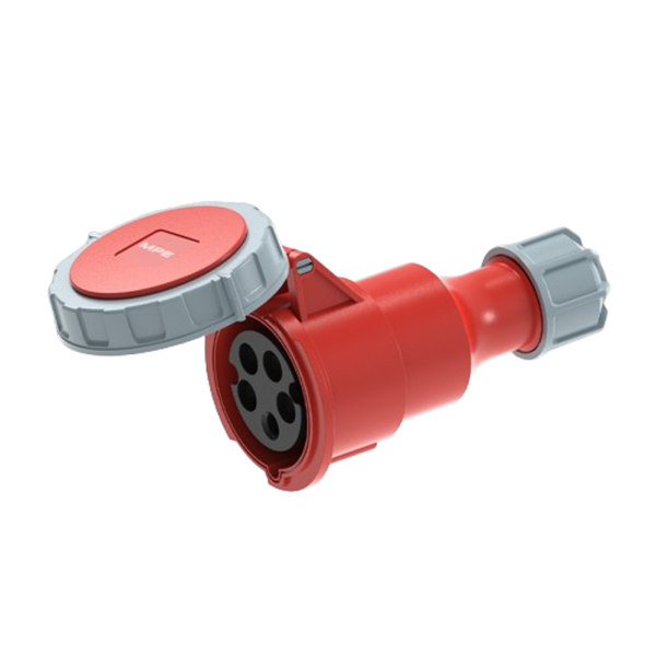 Ổ cắm di động có kẹp giữ dây 5 cực, 16A, IP67 mã MPN2-2152 MPN2-2152 MPE