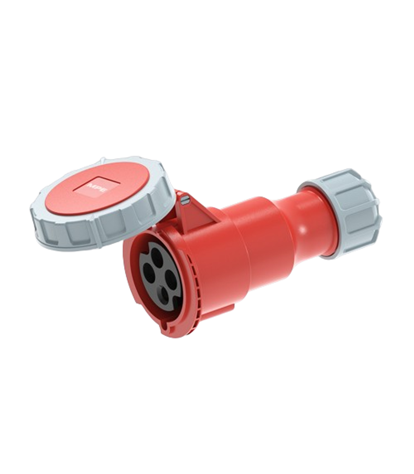 MPN2-2242-0-78 Ổ cắm di động có kẹp giữ dây 4 cực, 32A, IP67 mã MPN2-2242 MPN2-2242 MPE