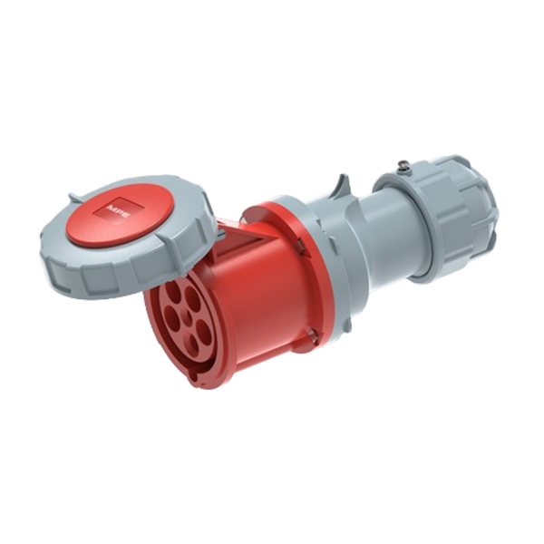 Ổ cắm di động có kẹp giữ dây 5 cực, 63A, IP67 mã MPN2-2352 MPN2-2352 MPE