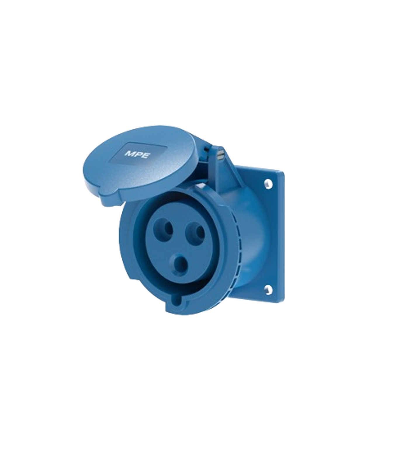 MPN2-313-0-78 Ổ cắm loại cố định bắt trên bảng điện 3 cực, 16A, IP44 mã MPN2-313 MPN2-313 MPE