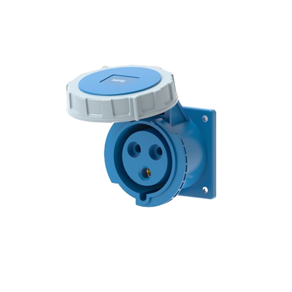 Ổ cắm loại cố định bắt trên bảng điện 3 cực, 16A, IP67 mã MPN2-3132 MPN2-3132 MPE