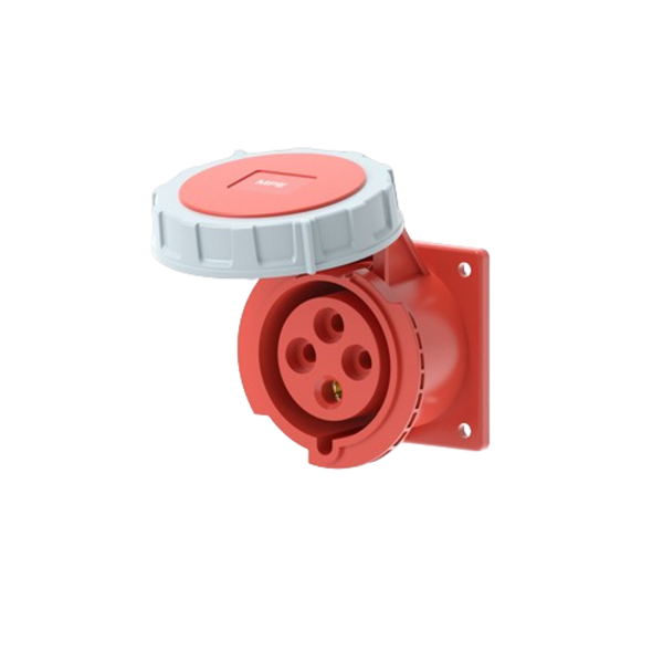 Ổ cắm loại cố định bắt trên bảng điện 4 cực, 16A, IP67 mã MPN2-3142 MPN2-3142 MPE