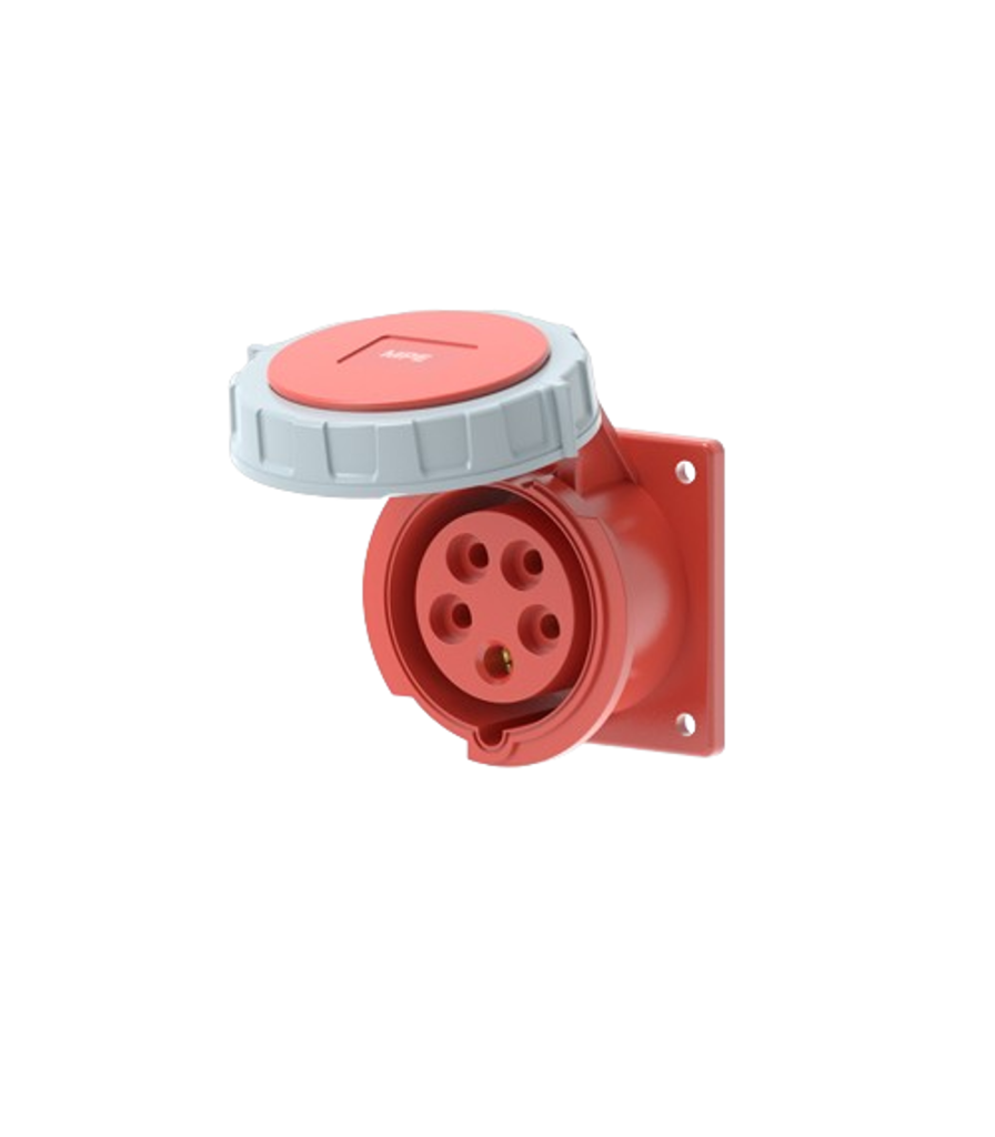 Ổ cắm loại cố định bắt trên bảng điện 5 cực, 16A, IP67 mã MPN2-3152 MPN2-3152 MPE