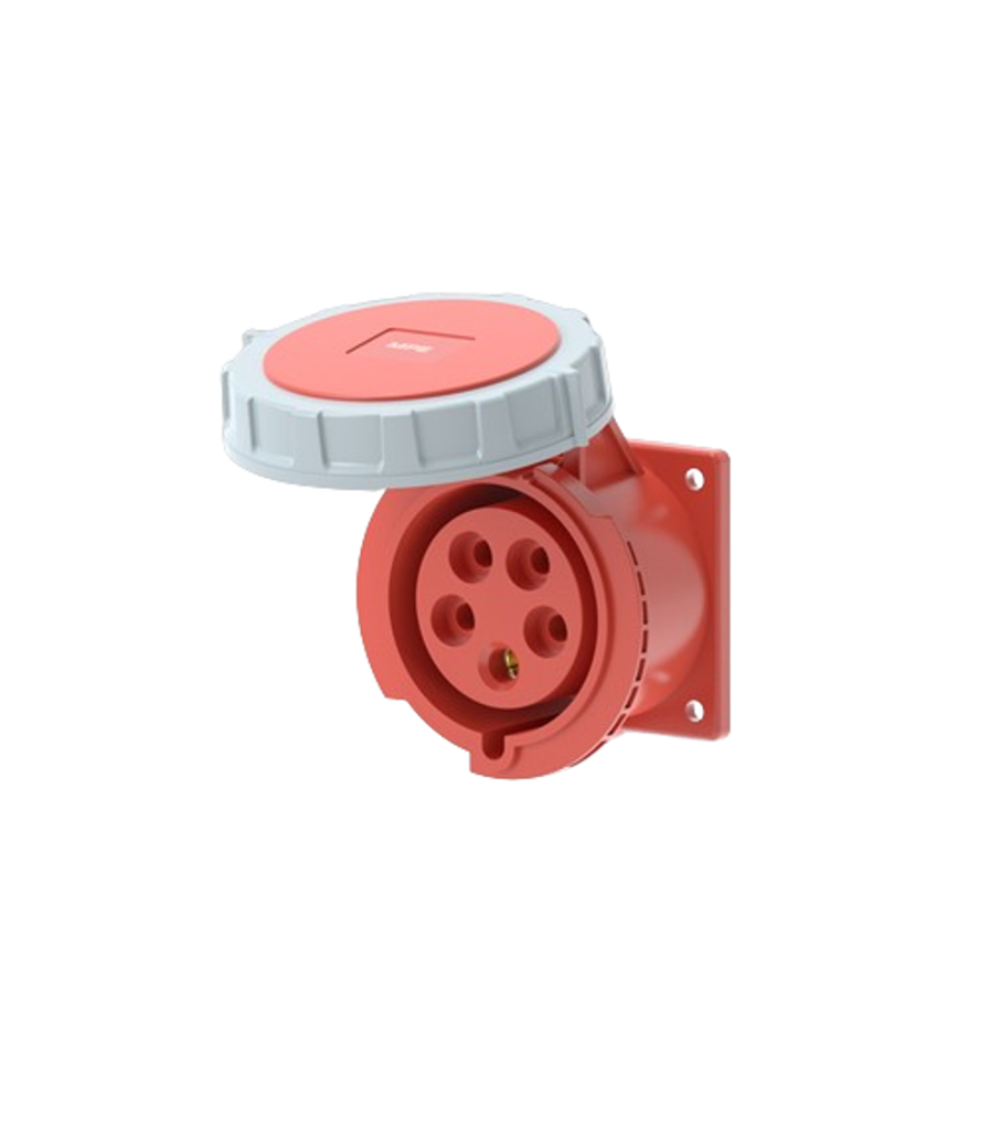 Ổ cắm loại cố định bắt trên bảng điện 5 cực, 32A, IP67 mã MPN2-3252 MPN2-3252 MPE