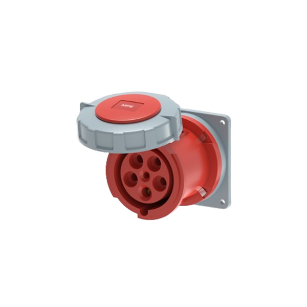 Ổ cắm loại cố định bắt trên bảng điện 5 cực, 63A, IP67 mã MPN2-3352 MPN2-3352 MPE