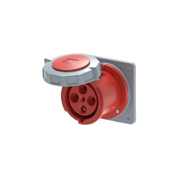 Ổ cắm loại cố định bắt trên bảng điện 4 cực, 125A, IP67 mã MPN2-3442 MPN2-3442 MPE