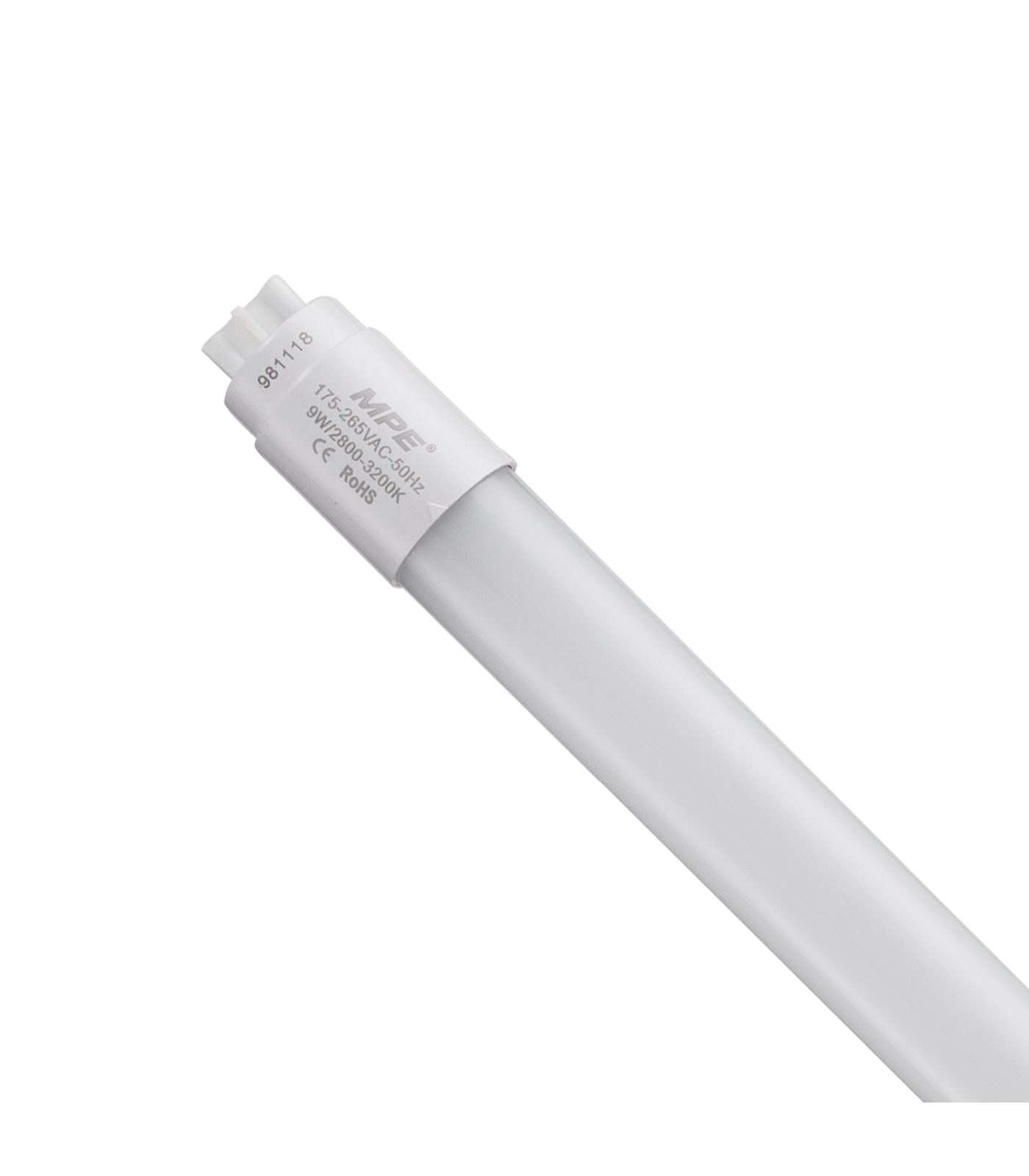 NT8-60V-0-78 LED tube nhựa nano 0.6m 9W ánh sáng vàng NT8-60V NT8-60V MPE