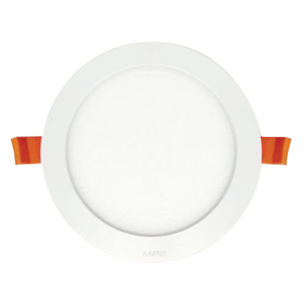 LED Panel âm trần nhựa, mặt tròn 18W ánh sáng vàng RP-18V RP-18V MPE