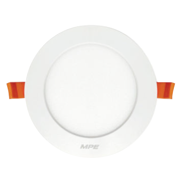 LED Panel âm trần nhựa, mặt tròn 9W ánh sáng trắng RP-9T RP-9T MPE