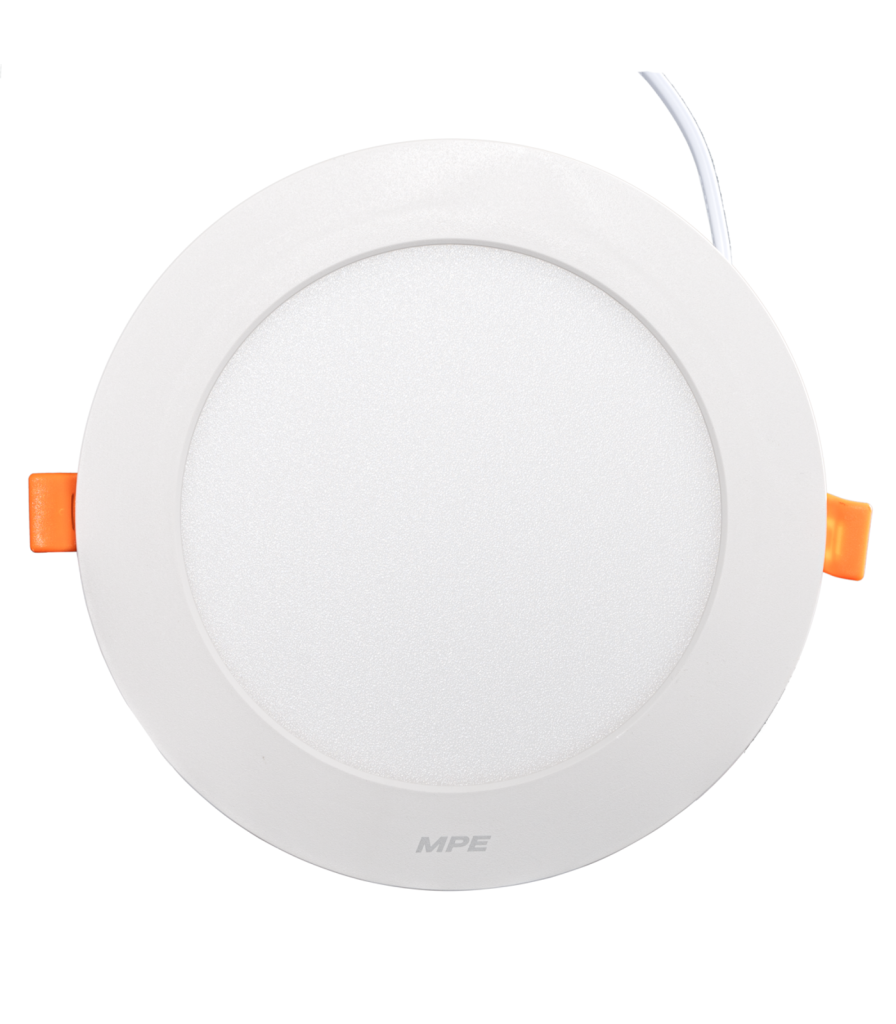 LED Panel âm trần nhựa mặt tròn 12W ánh sáng vàng RPE-12V RPE-12V MPE