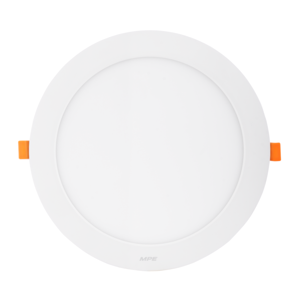 LED Panel âm trần nhựa mặt tròn 18W ánh sáng vàng RPE-18V RPE-18V MPE
