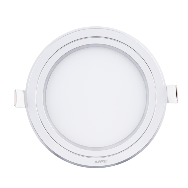 LED Panel âm trần nhôm viền bạc mặt tròn 12W phi nhỏ - 3 chế độ màu RPL-12S/3C/S RPL-12S/3C/S MPE