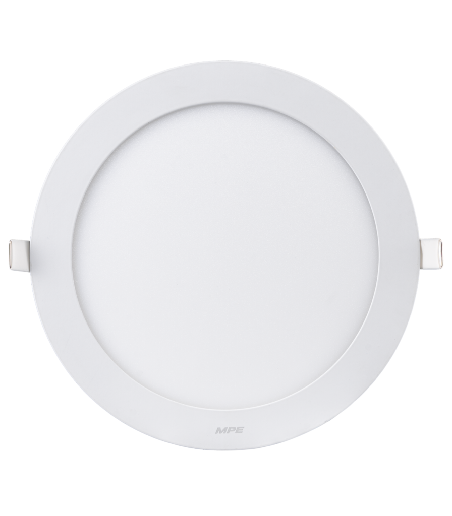 LED Panel âm trần nhôm, mặt tròn, điều chỉnh độ sáng 18W ánh sáng trắng RPL-18T/DIM RPL-18T/DIM MPE