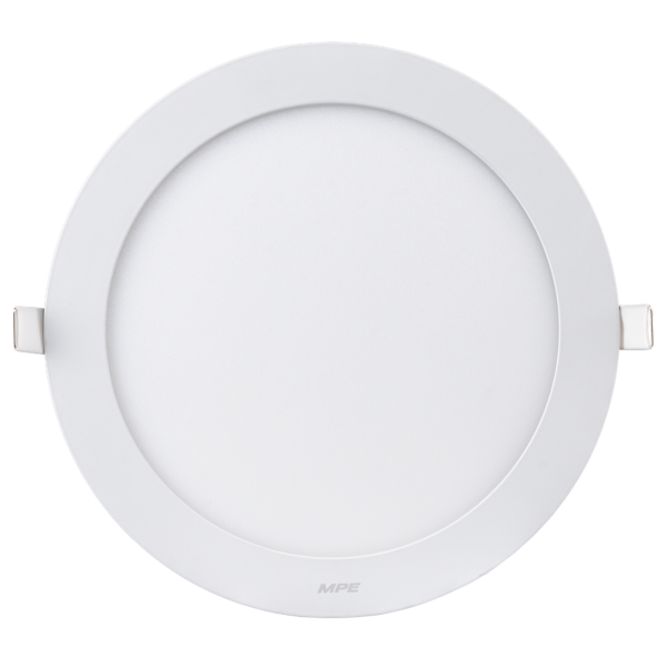 LED Panel âm trần nhôm, mặt tròn, điều chỉnh độ sáng 18W ánh sáng vàng RPL-18V/DIM RPL-18V/DIM MPE