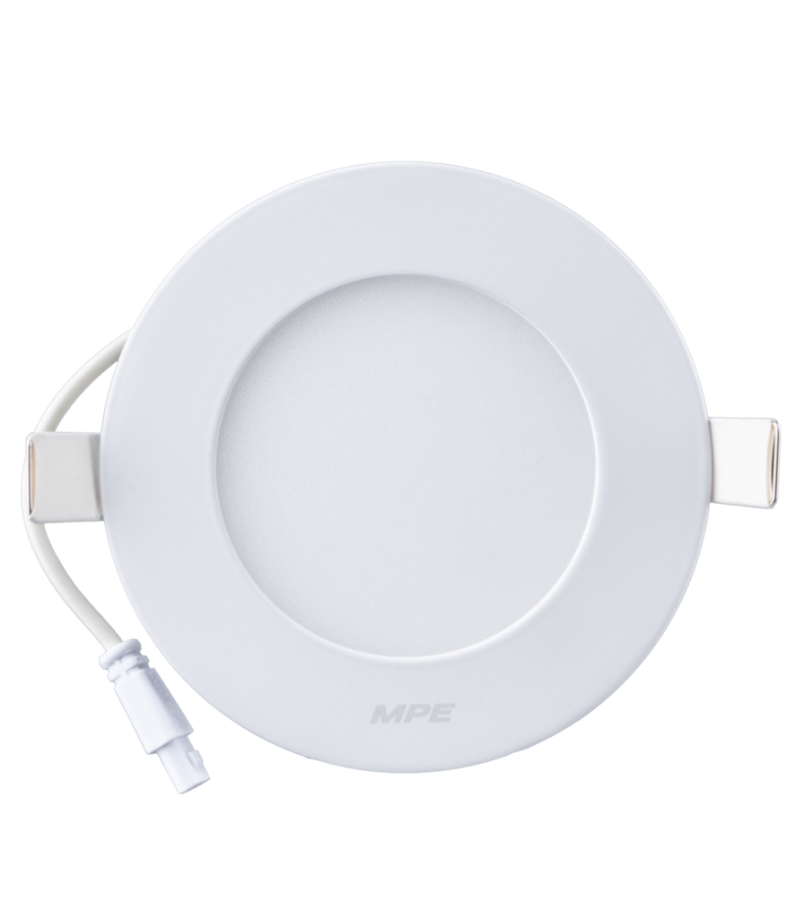 LED Panel âm trần hình tròn 6W, 3 chế độ màu điều khiển từ xa RPL-6S/3C-RC (phi 90 RPL-6S/3C-RC MPE