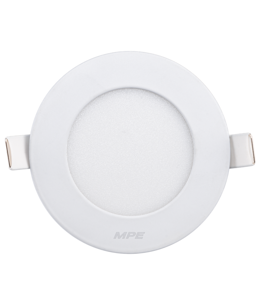 LED Panel âm trần nhôm, mặt tròn, điều chỉnh độ sáng 6W, phi nhỏ, ánh sáng trắng RPL-6ST/DIM RPL-6ST/DIM MPE