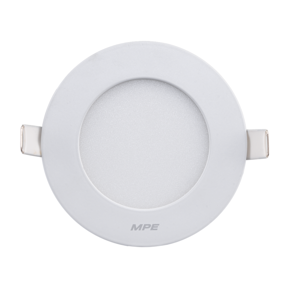 LED Panel âm trần nhôm, mặt tròn, điều chỉnh độ sáng 6W ánh sáng vàng RPL-6V/DIM RPL-6V/DIM MPE