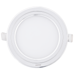 LED Panel âm trần nhôm viền bạc mặt tròn 9W - 3 chế độ màu RPL-9/3C/S RPL-9/3C/S MPE
