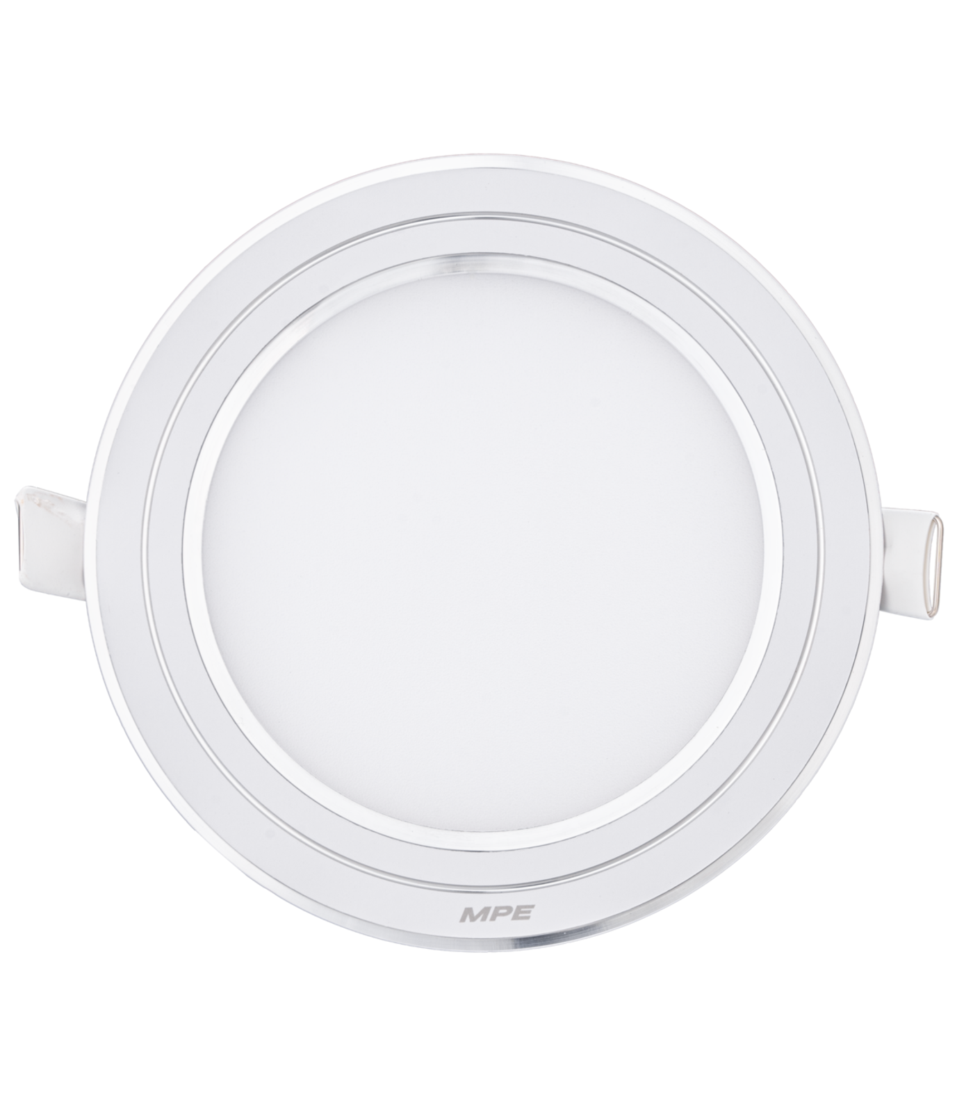 RPL-9-3C-S-0-78 LED Panel âm trần nhôm viền bạc mặt tròn 9W - 3 chế độ màu RPL-9/3C/S RPL-9/3C/S MPE