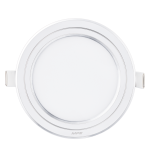 LED Panel âm trần nhôm viền bạc mặt tròn 9W ánh sáng trắng RPL-9T/S RPL-9T/S MPE