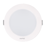 LED Panel âm trần nhựa mặt tròn 6W ánh sáng trắng RPL2-6T RPL2-6T MPE