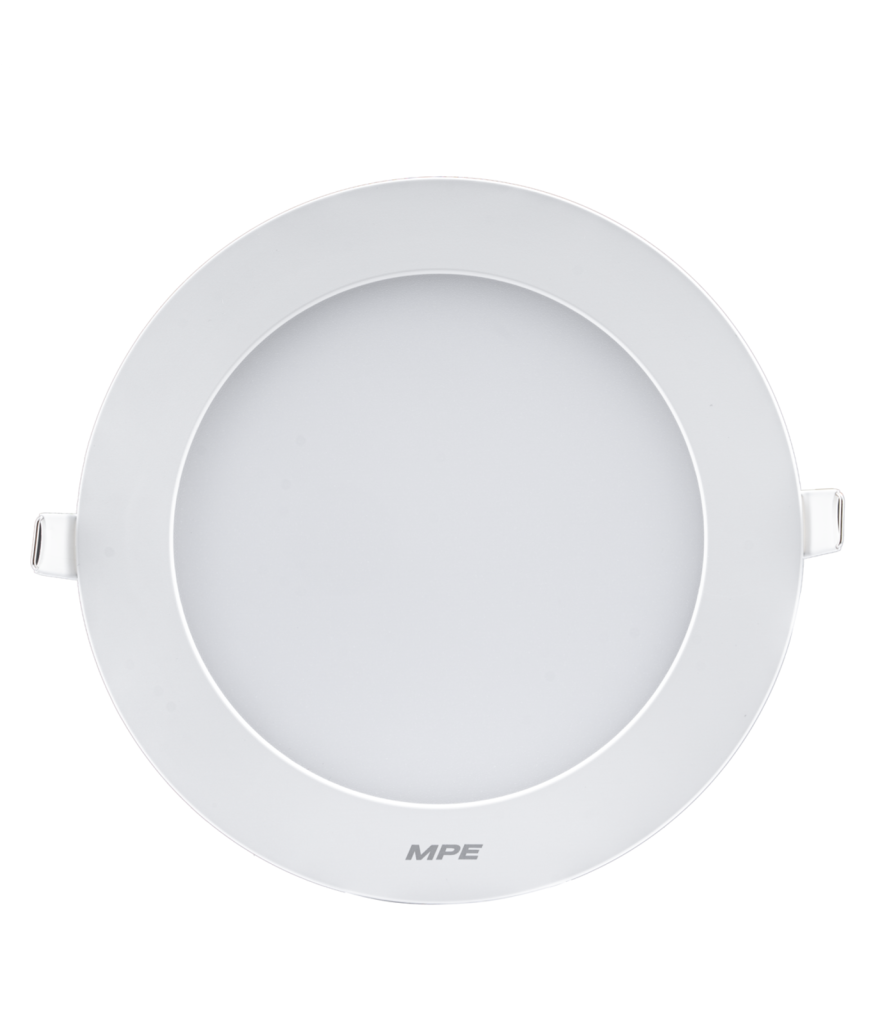LED Panel âm trần nhựa mặt tròn 12W ánh sáng vàng RPL3-12V RPL3-12V MPE