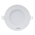 LED Panel âm trần nhựa mặt tròn 7W ánh sáng trung tính RPL3-7N RPL3-7N MPE