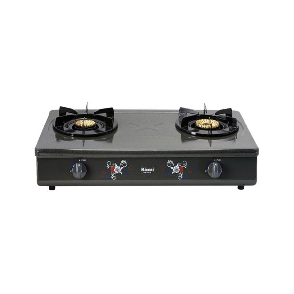 Bếp gas để bàn 590mm mặt bếp phủ men - RV-640A(GF)