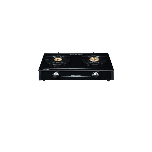 Bếp gas để bàn 608mm kính cường lực cả 2 mặt - RV-6Double Glass(L)