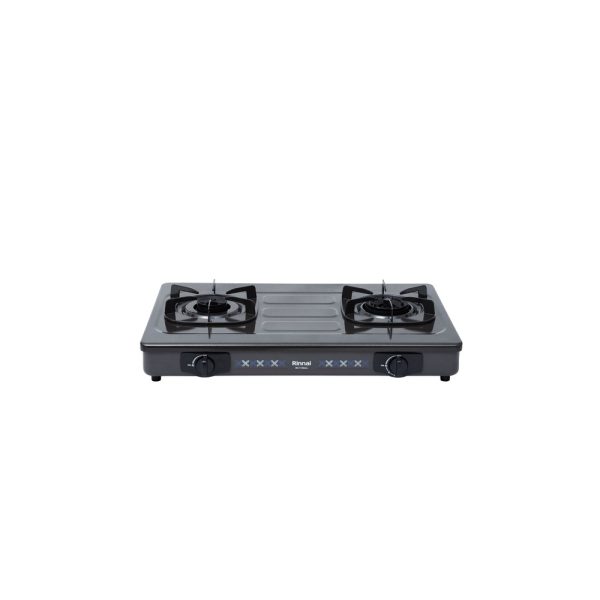 Bếp gas để bàn 702mm mặt bếp phủ men - RV-715Slim(G)