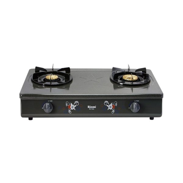 Bếp gas để bàn 702mm mặt bếp phủ men - RV-740A(GF)