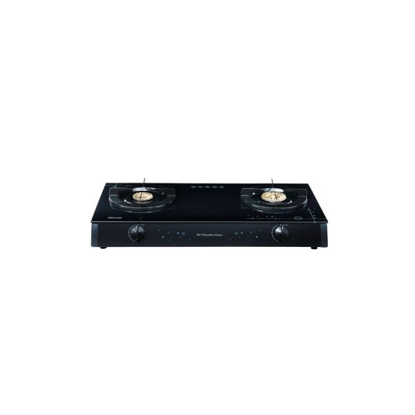 Bếp gas để bàn 728mm kính cường lực cả 2 mặt - RV-7Double Glass(Sp)