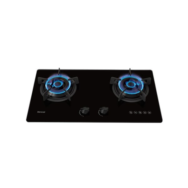 Bếp gas âm 715mm 2 lò nấu - RVB-220G(B)