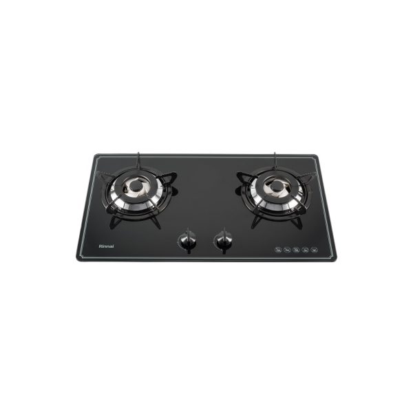 Bếp gas âm 715mm 2 lò nấu - RVB-2BG(B)N