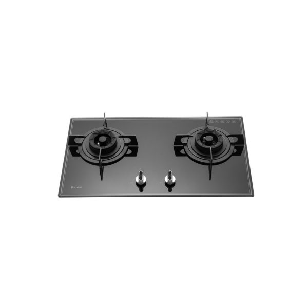 (SẢN PHẨM MỚI) Bếp gas âm công nghệ đầu đốt kín, kiềng phủ gang sang trọng - RVB-732G(DL)