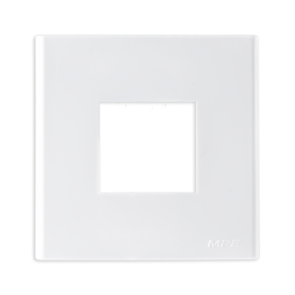 Mặt vuông S60 dùng cho 1 thiết bị cỡ trung KT86x86mm mã S615 S615 MPE