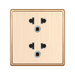 Mặt 2 ổ cắm 3 chấu KT86x89mm mã S7UES2 S7UES2 MPE