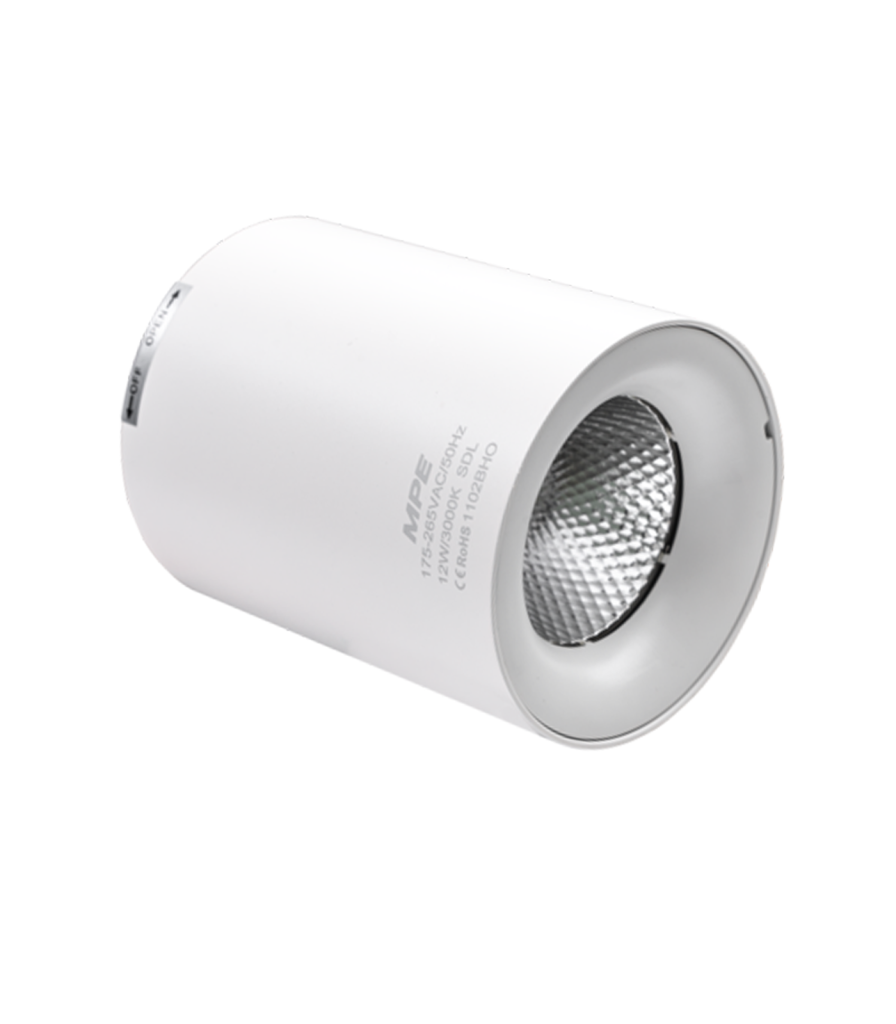 LED chiếu điểm gắn nổi 12W ánh sáng vàng SDL-12V SDL-12V MPE