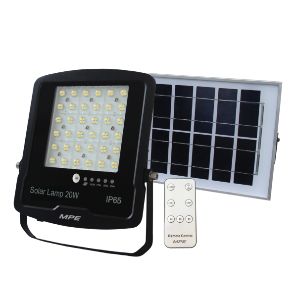 LED pha năng lượng mặt trời 50W ánh sáng vàng SFLD-50V SFLD-50V MPE