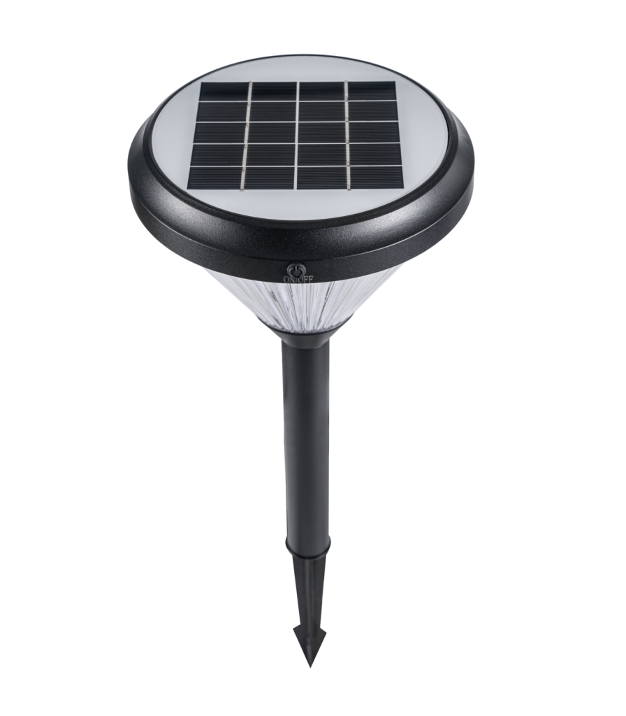 Đèn sân vườn năng lượng mặt trời, cắm đất, cao 50cm 2W ánh sáng vàng SLL-50V SLL-50V MPE