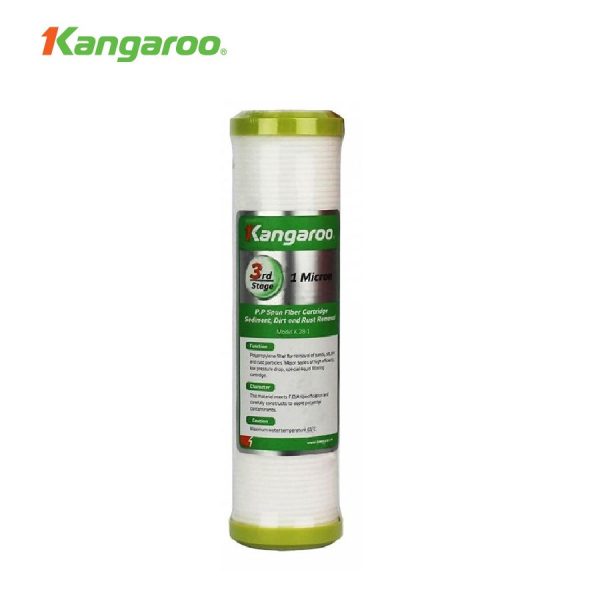 Lõi lọc nước số 3 PP 1 micron Kangaroo SPH0304009500