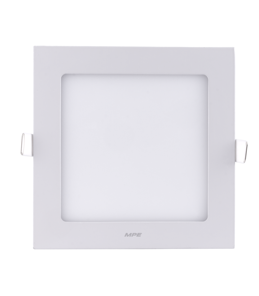 LED Panel âm trần nhôm, mặt vuông, điều chỉnh độ sáng 12W ánh sáng trắng SPL-12T/DIM SPL-12T/DIM MPE
