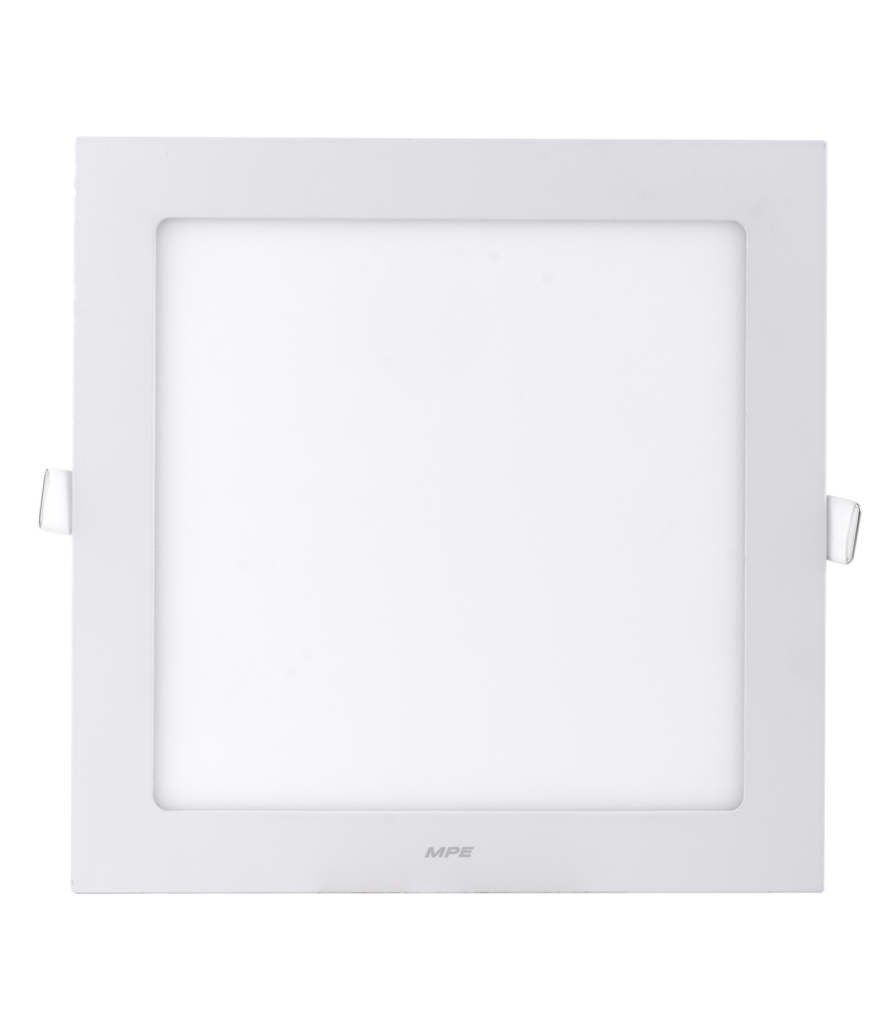 LED Panel âm trần nhôm, mặt vuông, điều chỉnh độ sáng 18W ánh sáng trắng SPL-18T/DIM SPL-18T/DIM MPE
