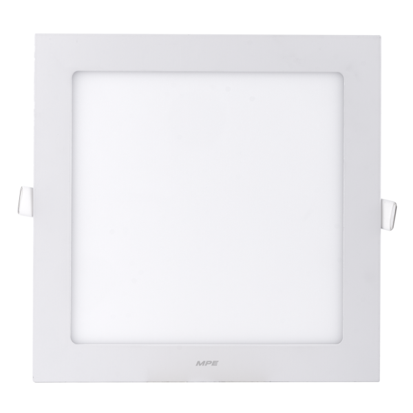 LED Panel âm trần nhôm mặt vuông 18W ánh sáng vàng SPL-18V SPL-18V MPE