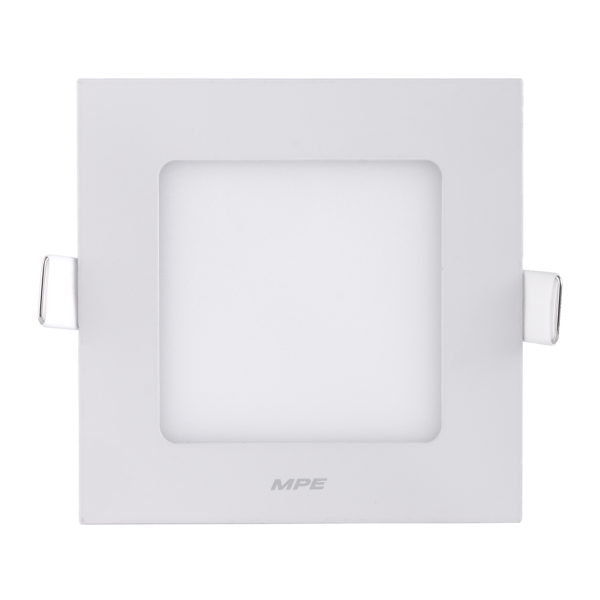 LED Panel âm trần nhôm, mặt vuông, điều chỉnh độ sáng 6W ánh sáng trắng SPL-6T/DIM SPL-6T/DIM MPE