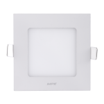 LED Panel âm trần nhôm mặt vuông 6W ánh sáng vàng SPL-6V SPL-6V MPE