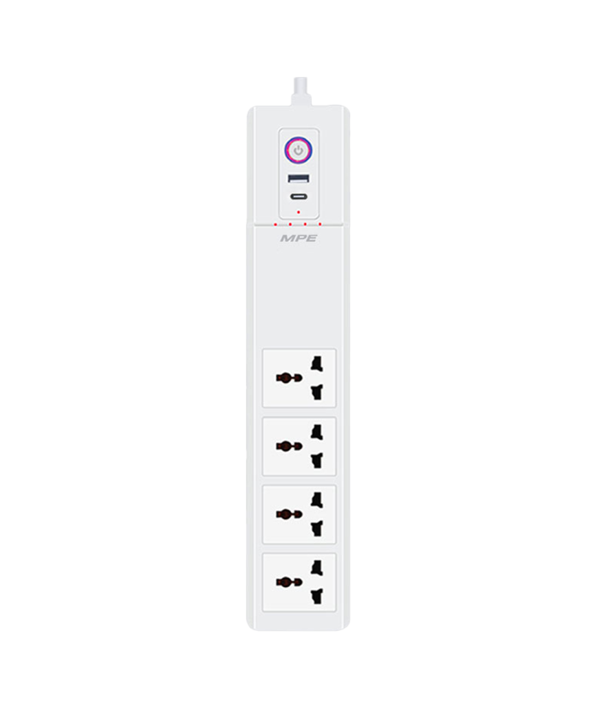 Ổ cắm di động thông minh tích hợp sạc USB type A Type C điều khiển Wifi SPS2 SPS2 MPE