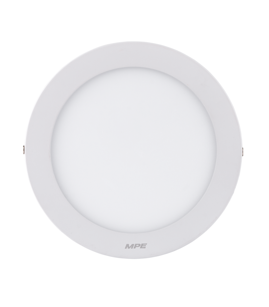 LED Panel ốp nổi nhôm, mặt tròn, điều chỉnh độ sáng 12W ánh sáng trắng SRPL-12T/DIM SRPL-12T/DIM MPE