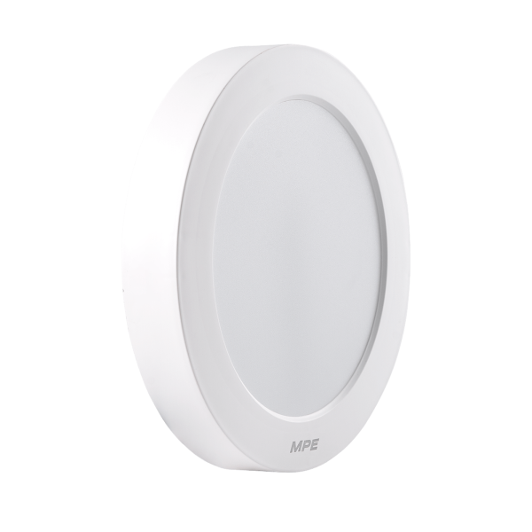 LED Panel ốp nổi nhựa, mặt tròn 18W ánh sáng trắng SRPL2-18T SRPL2-18T MPE