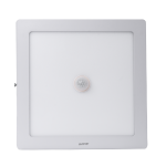 LED Panel ốp nổi nhôm, mặt vuông, cảm biến chuyển động 18W ánh sáng trắng SSPL-18T/MS SSPL-18T/MS MPE